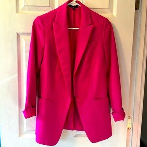 Express Bright Pink Blazer, Size XS